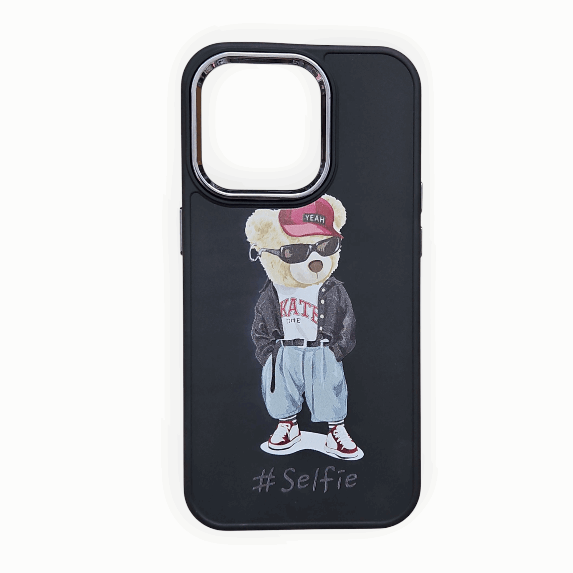 Selfie Bear iPhone 14 Pro Case – Trendy and Protective Mixwix
