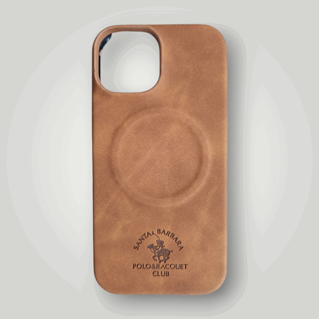 Luxury Leather MagSafe Case for iPhone | Santa Barbara Polo & Racquet Club Mixwix