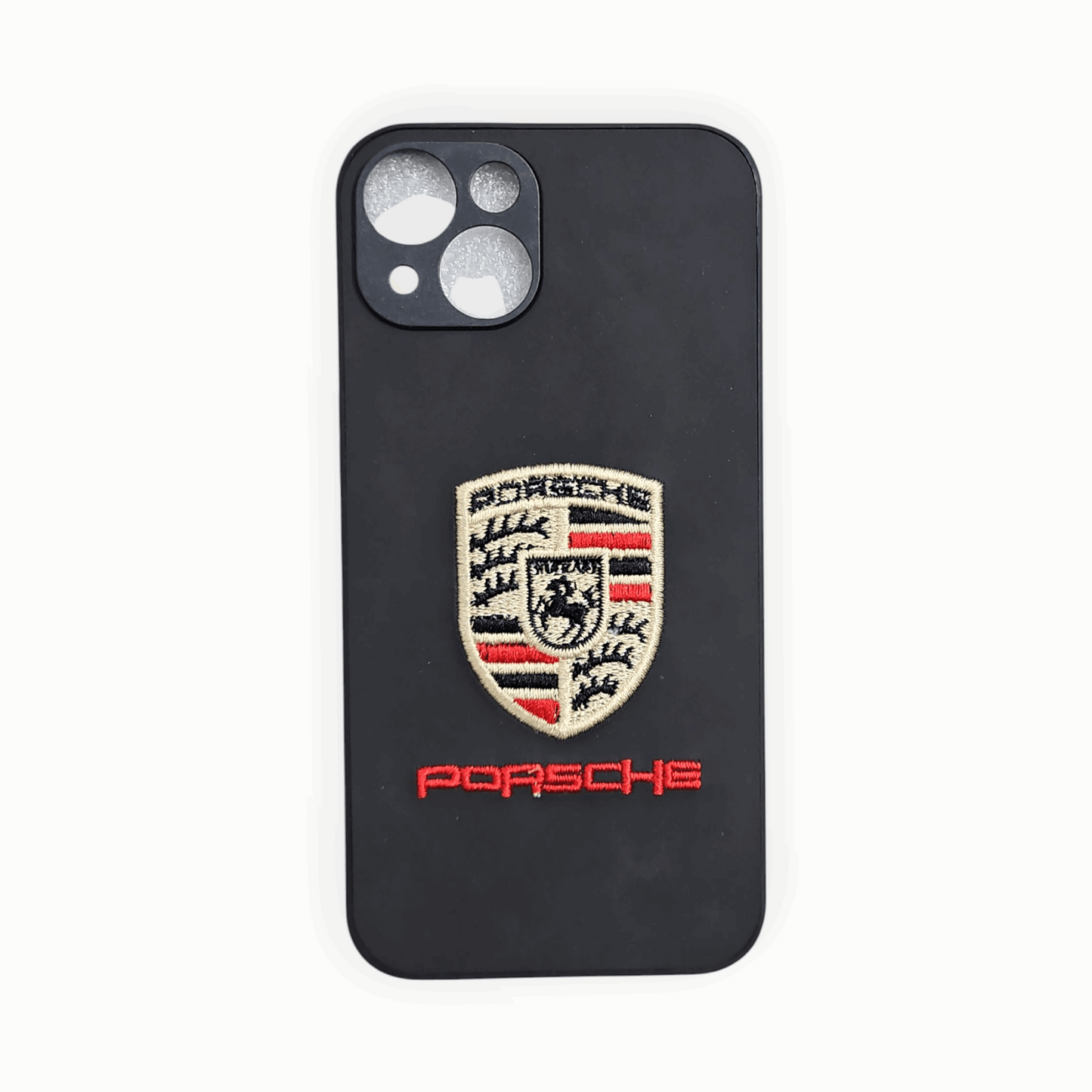 Luxury Mercedes-Benz Embroidered Case for iPhone – Premium Car Logo Cover
