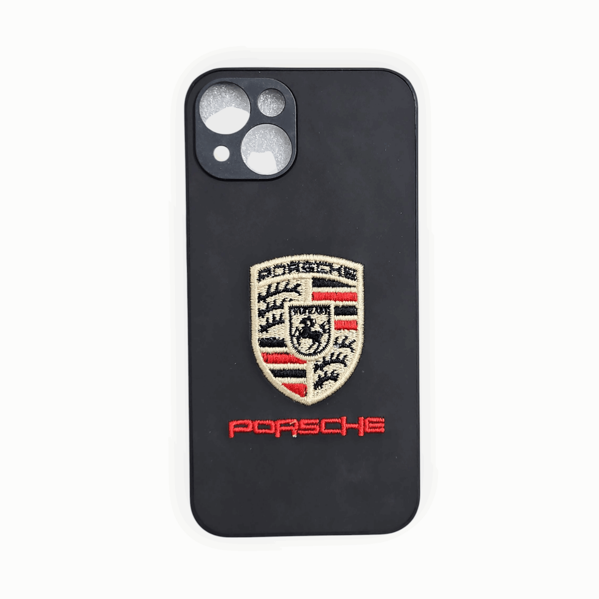 Luxury Mercedes-Benz Embroidered Case for iPhone – Premium Car Logo Cover