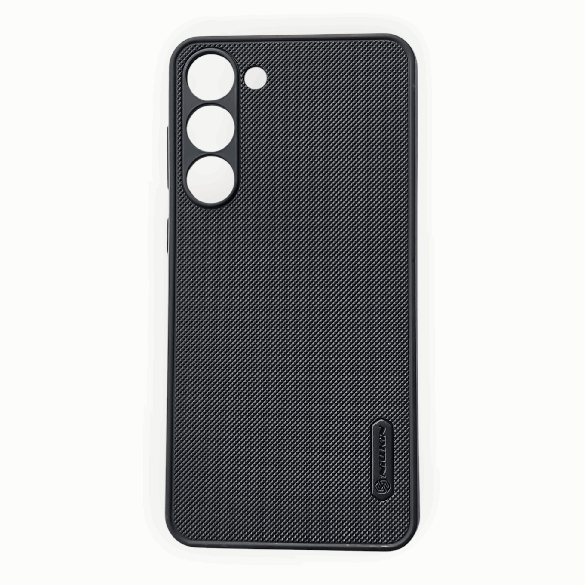 Black Textured Phone Case for S23 Plus – Sleek and Protective Mixwix