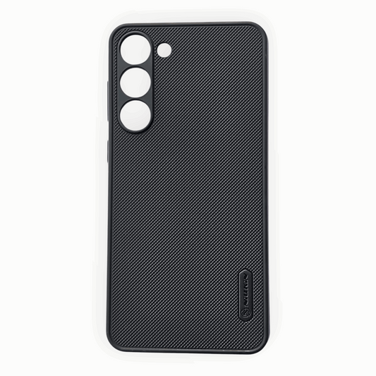 Black Textured Phone Case for S23 Plus – Sleek and Protective Mixwix