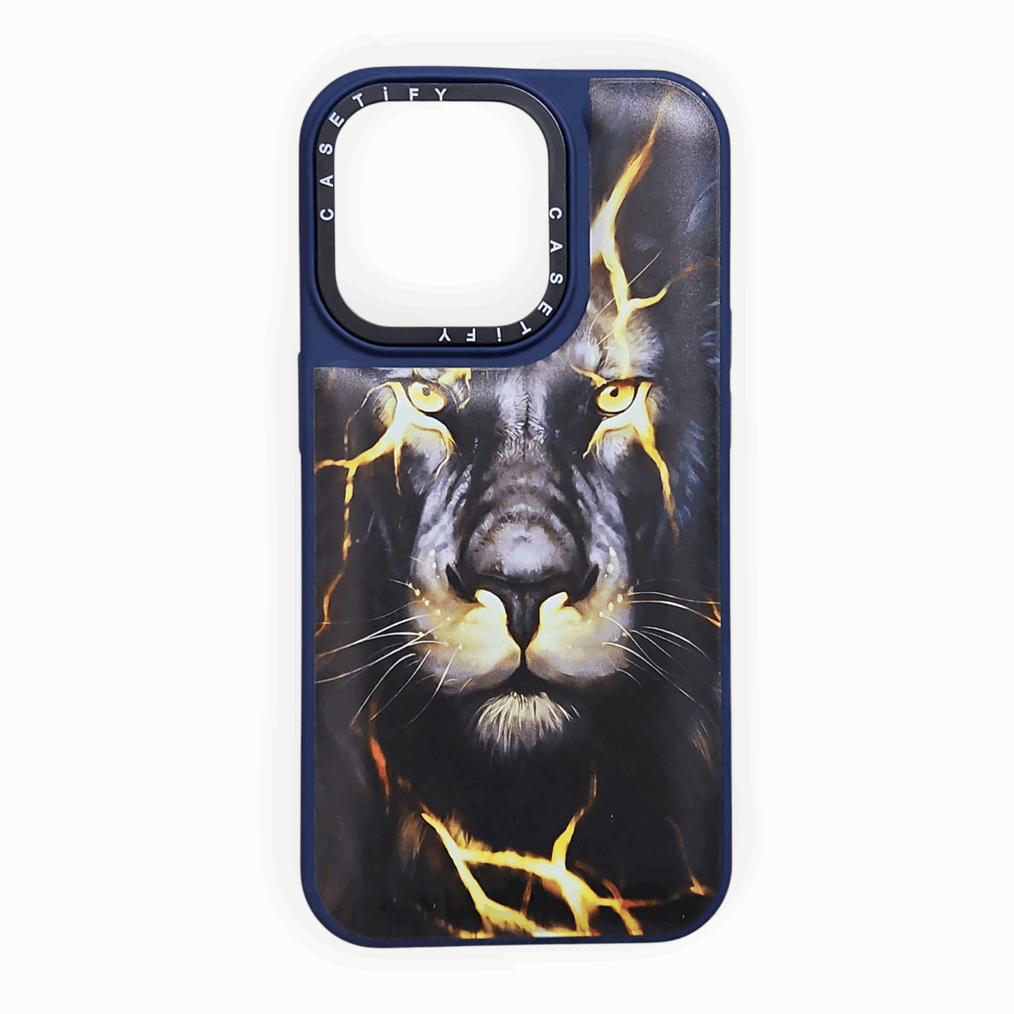 Lion Theme iPhone 14 Pro Case – Bold and Fierce Design Mixwix
