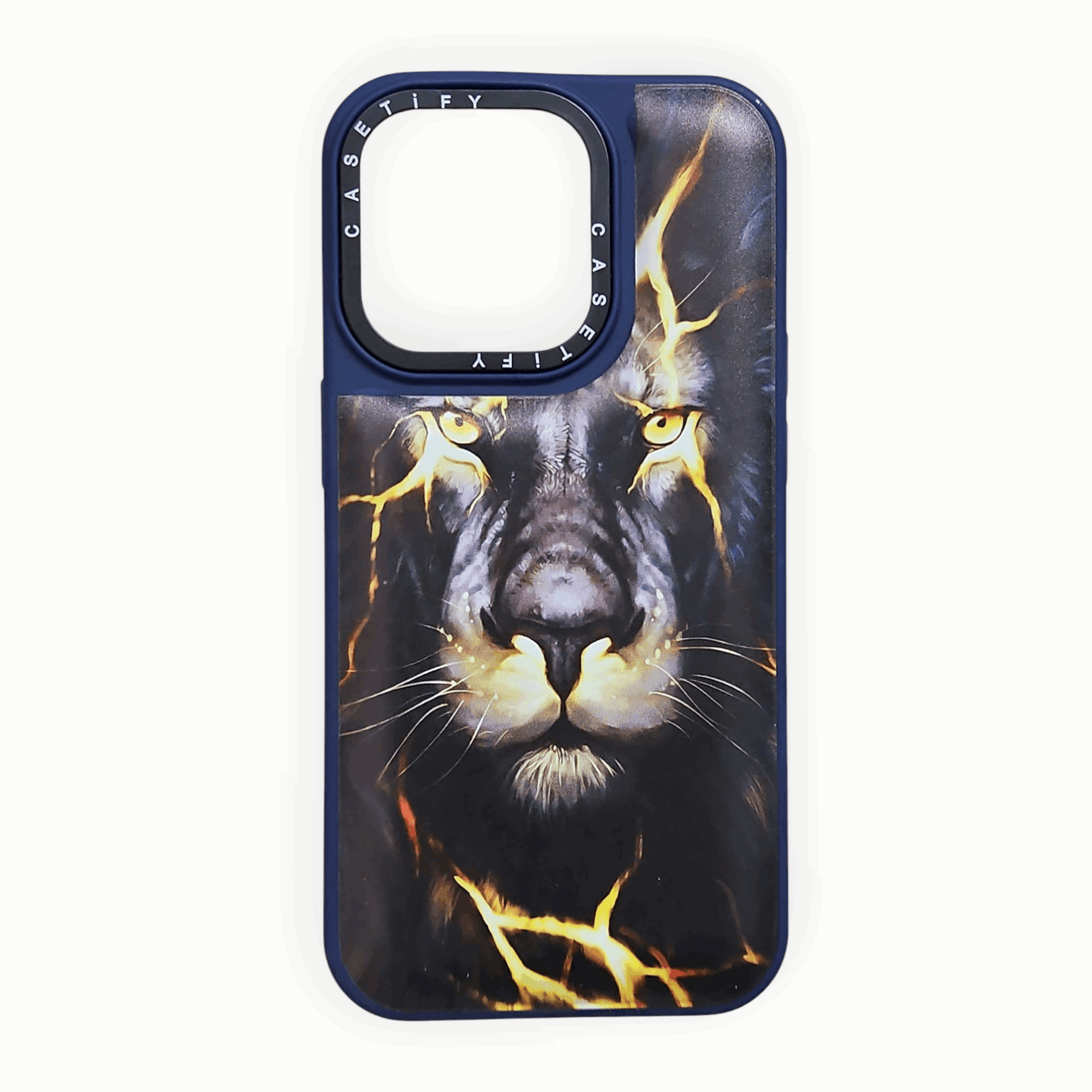 Lion Theme iPhone 14 Pro Case – Bold and Fierce Design Mixwix