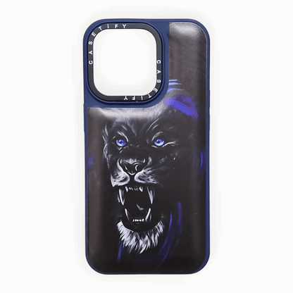 Lion Theme iPhone 14 Pro Case – Bold and Fierce Design Mixwix