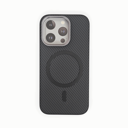 Carbon Fiber MagSafe iPhone Case – Ultra-Slim, Shockproof & Wireless Charging Compatible Mixwix