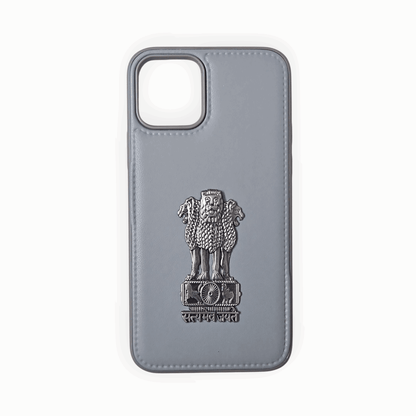 Indian Emblem iPhone 11 Pro Max and 11 Pro Case – Leather Finish with Satyameva Jayate Design
