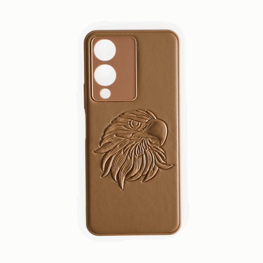 Embossed Eagle Leather Case for Vivo – Bold & Premium